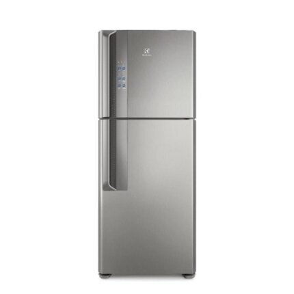 GeladeiraRefrigerador Electrolux Duplex IF55S Frost Free Inverter Top Freezer 431L Platinum - 220v